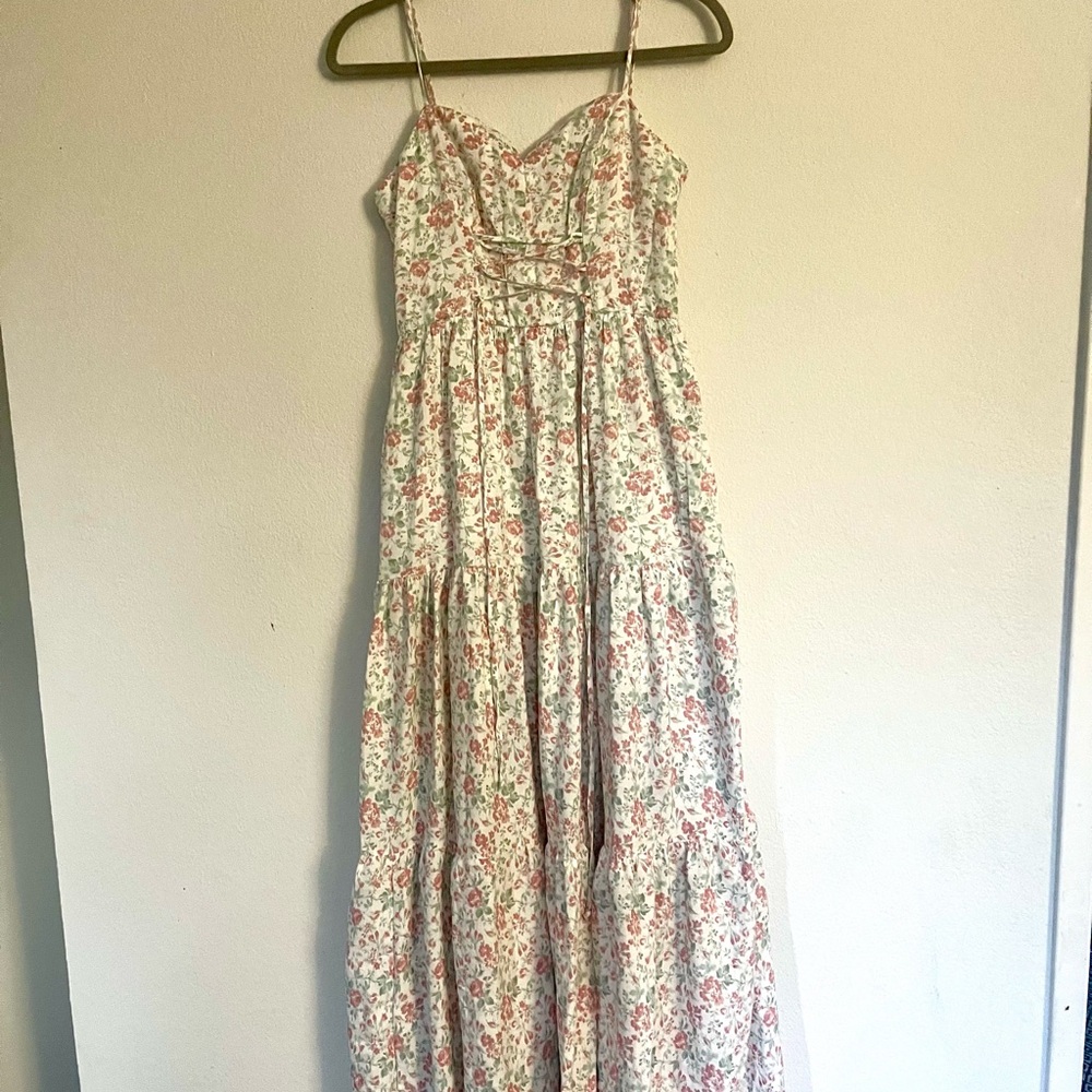 Audrey Parks Floral Maxi Dress